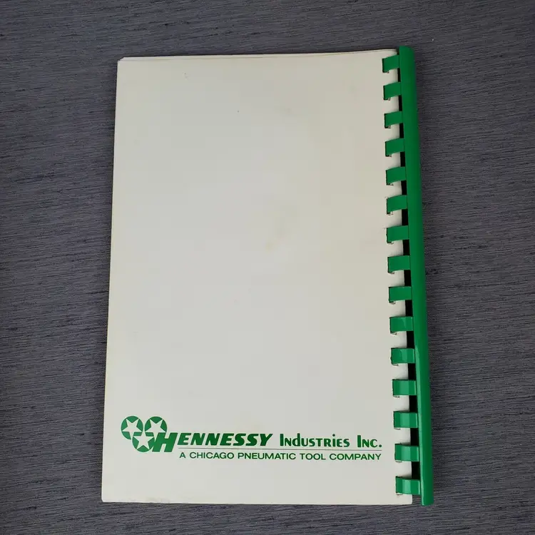 Chicago Illinois Cookbook Hennessy Industries Pneumatic Tool Midwest Recipes 80s