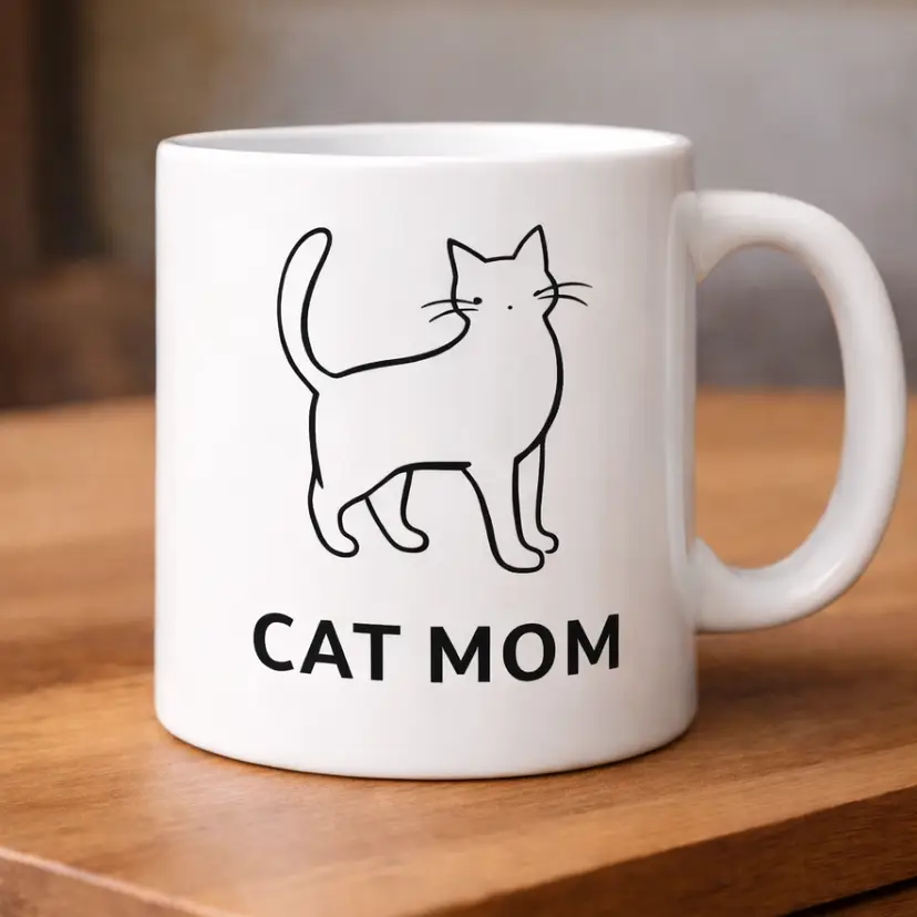 Cat Mom Mug