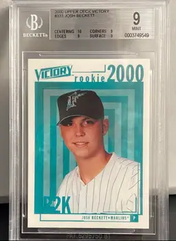 #333 Josh Beckett 2000 Upper Deck Victory RC BGS 9