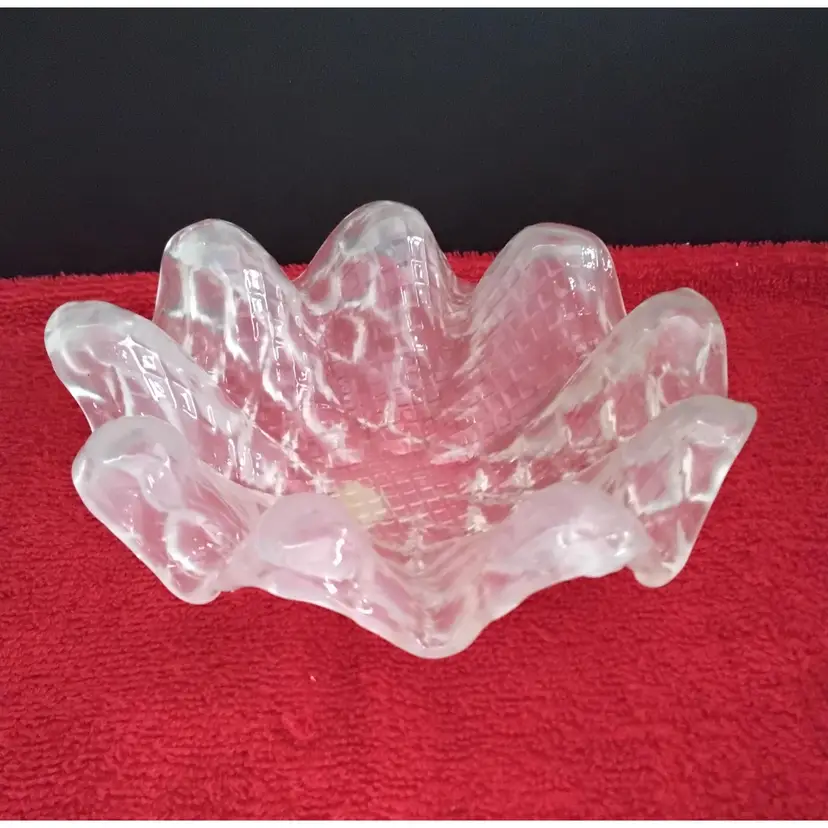 Vintage Balboa Made in Italy Handkerchief Bowl/Candy Dish