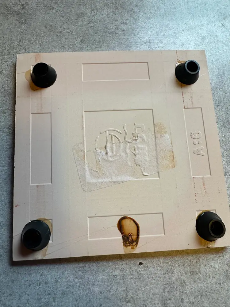 Chicken And Cow Tray And Trivet Sets.  You Get Both