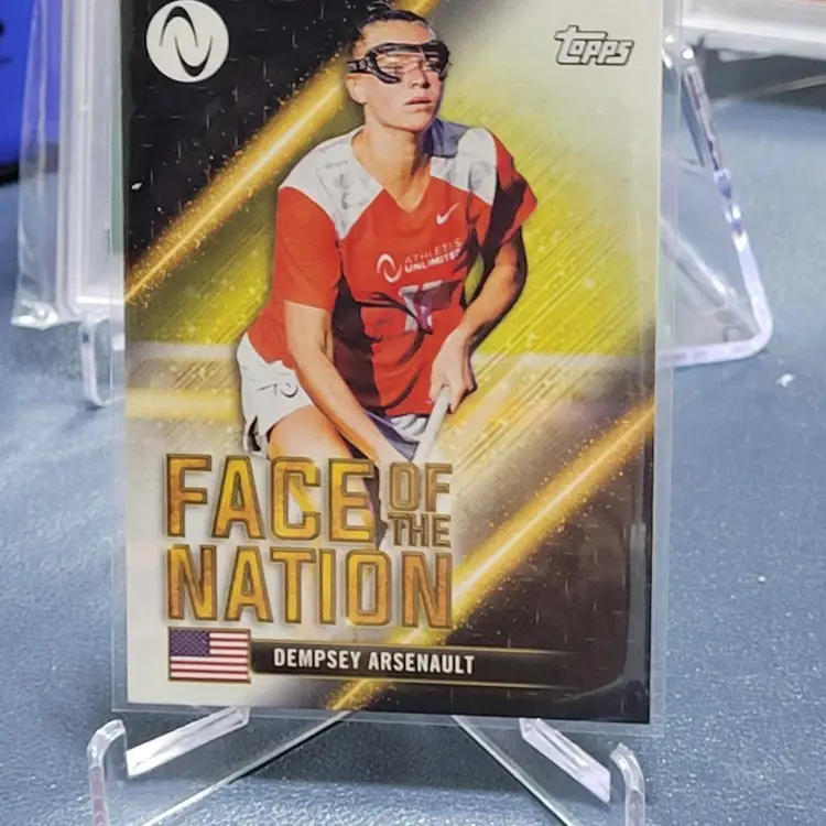 2023 Topps Athletes Unlimited Face of the Nation #FN-15 Dempsey Arsenault