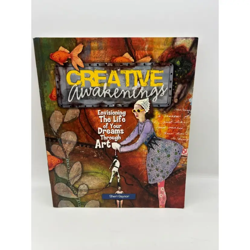 Creative Self Help Art Therapy Book Inspiration Creativity Guide