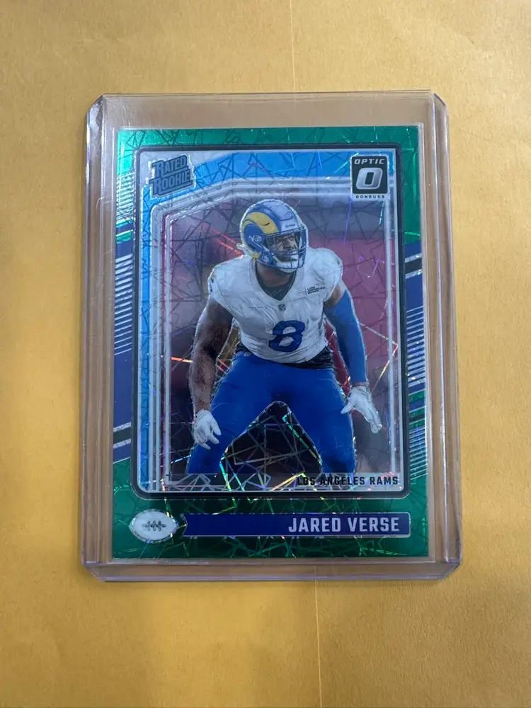 2024 Donruss Optic Green Prizm Jared Verse (RC)