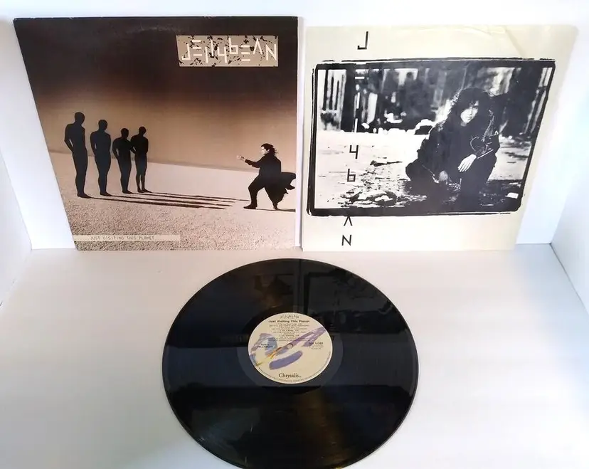Jellybean Just Visiting This Planet 1987 Vinyl LP Record Album Synth-Pop Funk