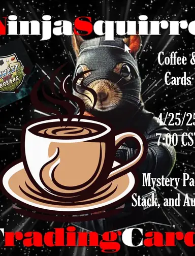 Coffe & Cards W/ NinjaSquirrel - Packs And Card Trivia !