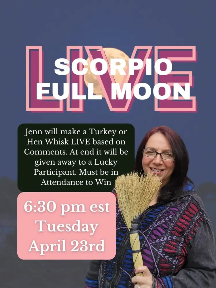 Scorpio Full Moon  Whisk Give Away