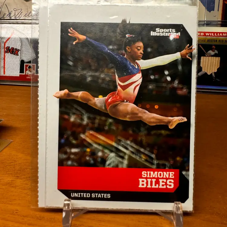 Simone Biles 2016 SI for Kids Rookie Card RC - USA Gold Medal - Paris Olympics