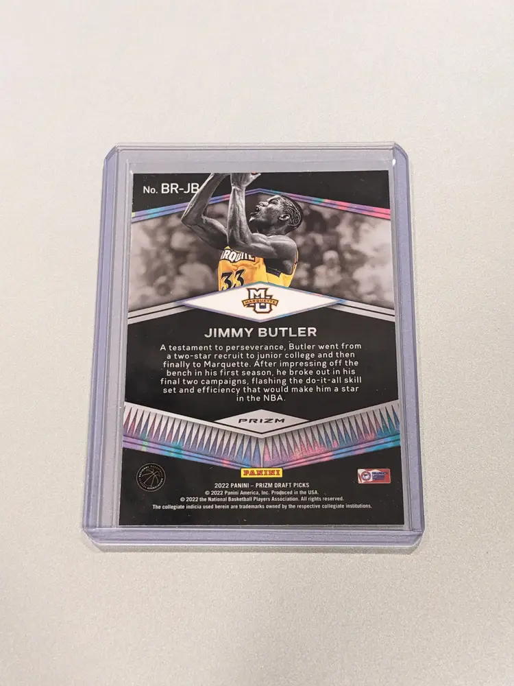 Jimmy Butler 2022-23 Panini Prizm Draft Picks - Brilliance Circles (Disco) #BR-JB