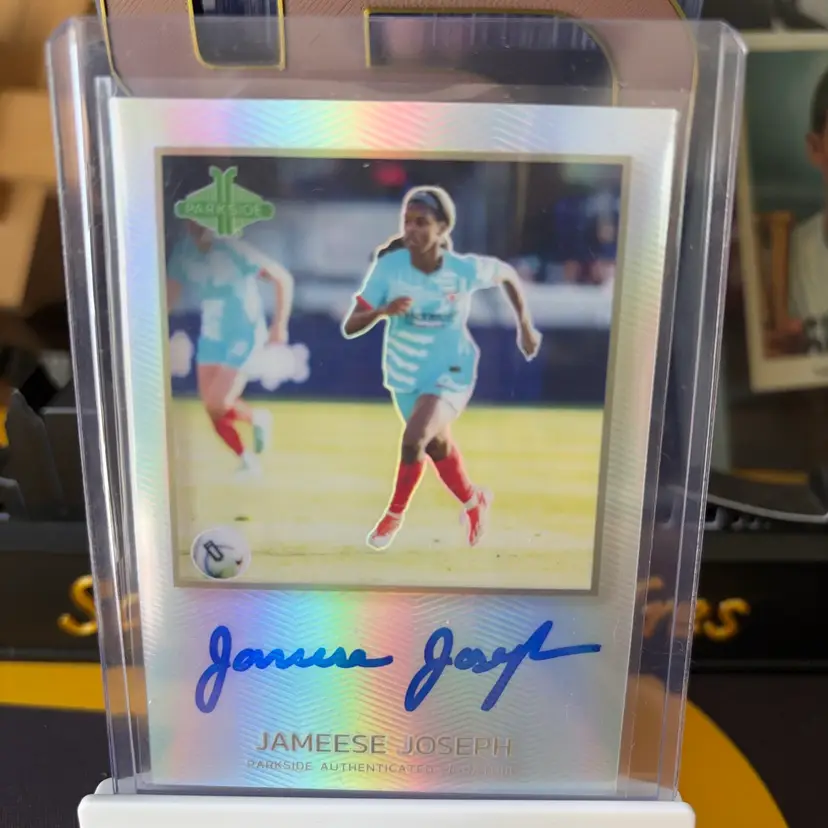 Jameese Joseph, PS-JJ; Chicago Red Stars, 2024 Parkside NWSL Pacific - Signature Series, Soccer Card