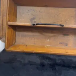 Primitive Wood Divided Utilitarian Tray