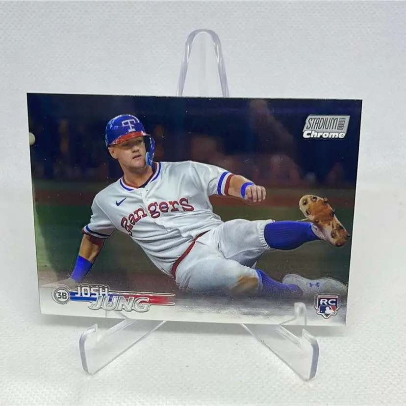 2023 topps stadium club chrome josh jung #27 Texas Rangers Rookie