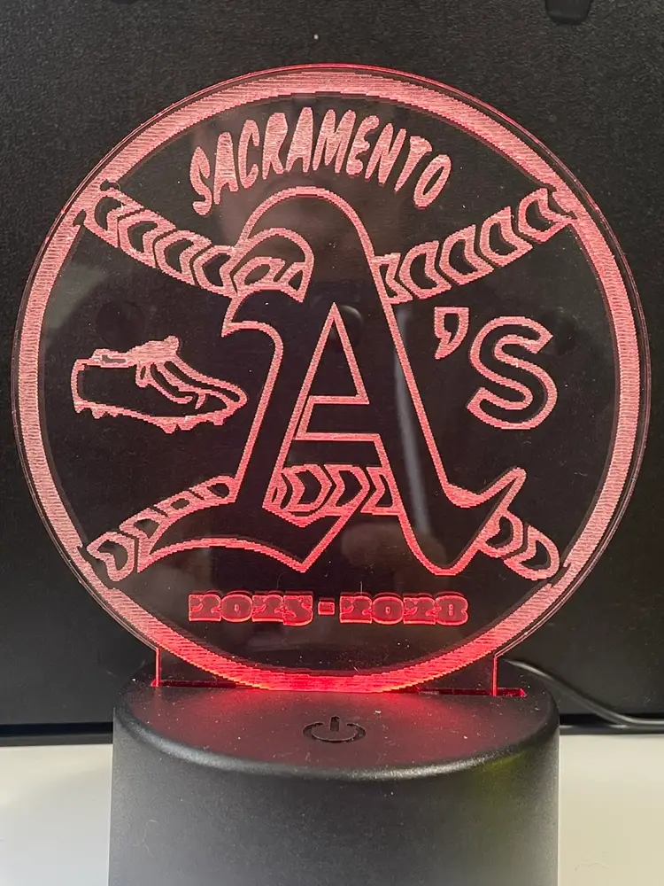 Sacramento MBL Sports Night Light