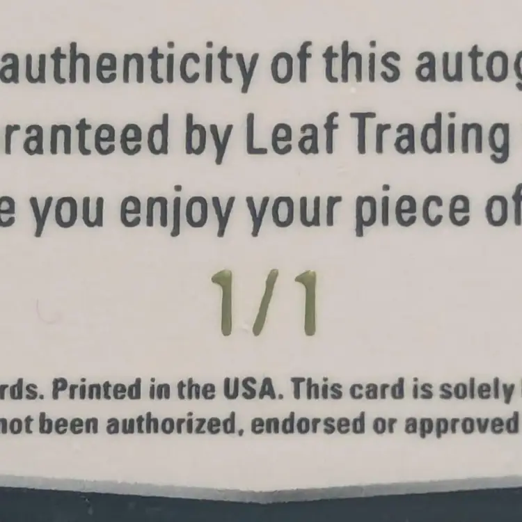 2024 Leaf Metal Happy Holidays Autographs Prismatic Reindeer #HHABJ1 Bo Jackson - Oakland Raiders -CW2
