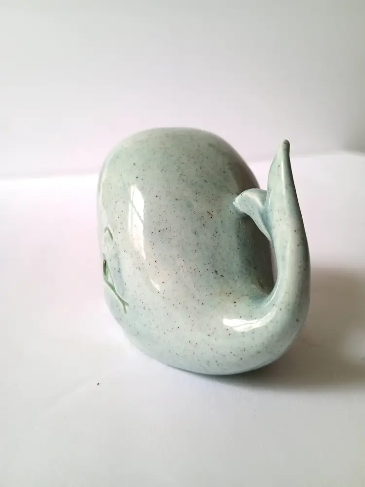 Vintage Whale Trinket Dish - very nice item!