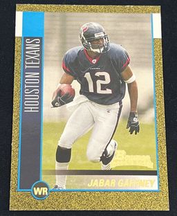 Jabar Gaffney 2002 Bowman Gold /50 #151 Rookie RC Florida Gators Houston Texans