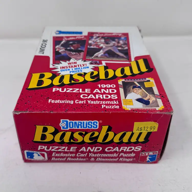 1990 Donruss Baseball Wax Box