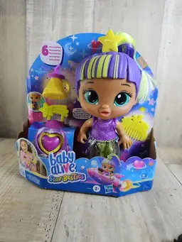 Hasbro Baby Alive Star Besties Lovely Luna Doll w/ Accessories New In Box