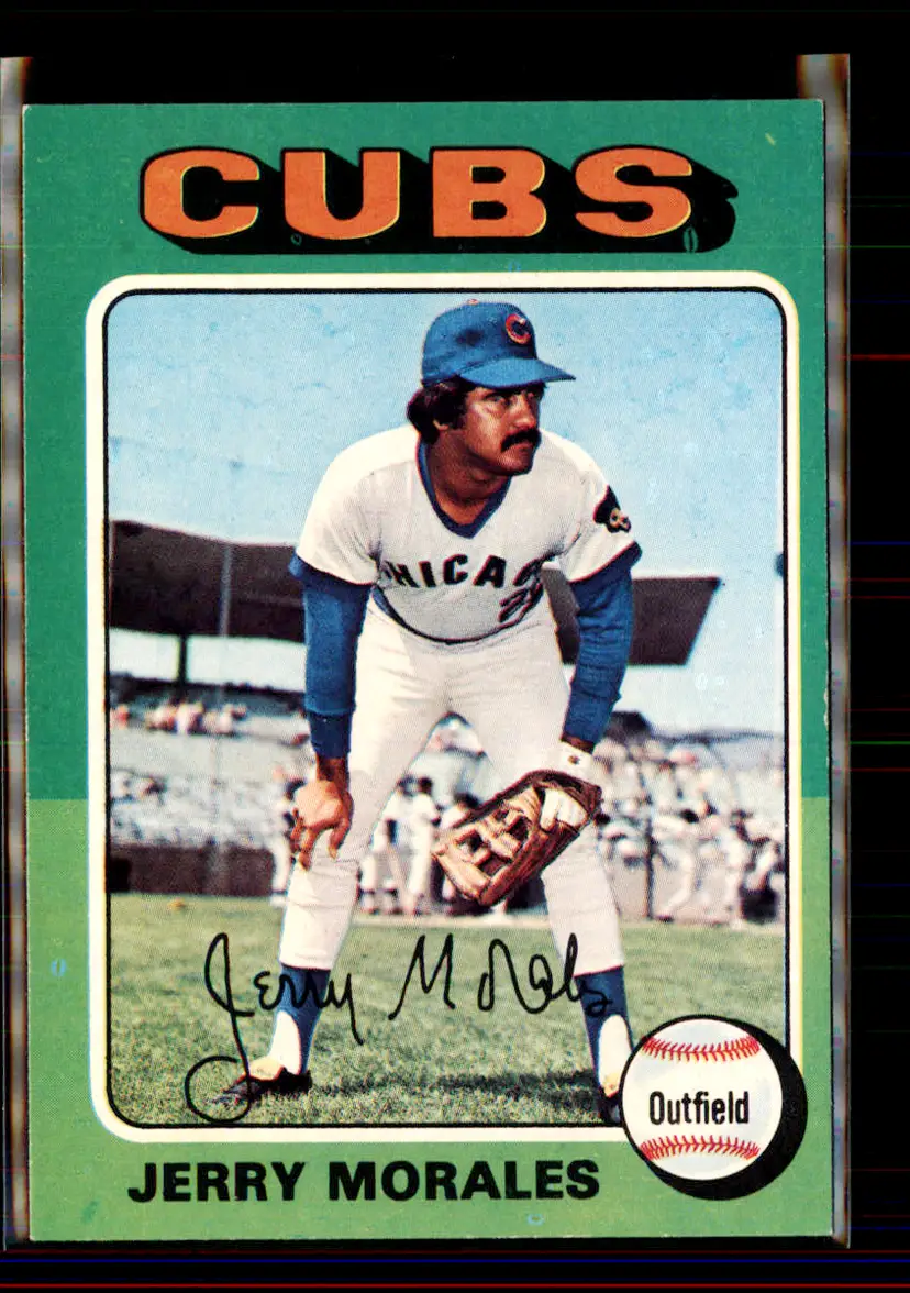 Jerry Morales 1975 Topps #282 - Chicago Cubs - (pk4-192)