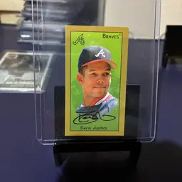 Atlanta Braves 2025 T-205 “Cycle” back David Justice