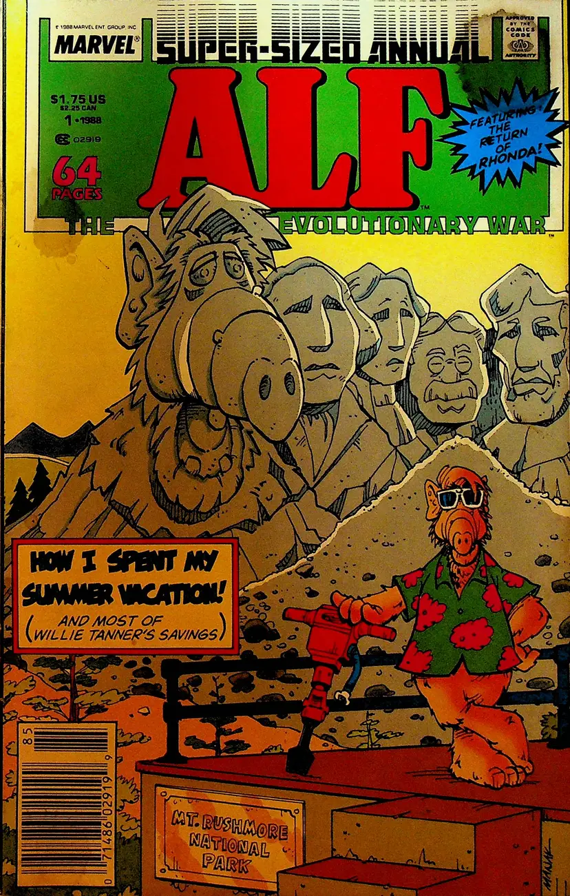 Alf Annual 1 Marvel Comics