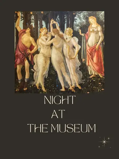 Night At The Museum Art From Renoir, Goya, Davinci,Cezenne