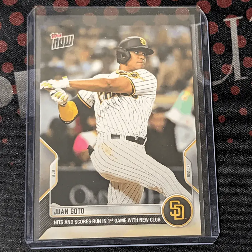 2022 Topps Now #650 Juan Soto - San Diego Padres - c-115
