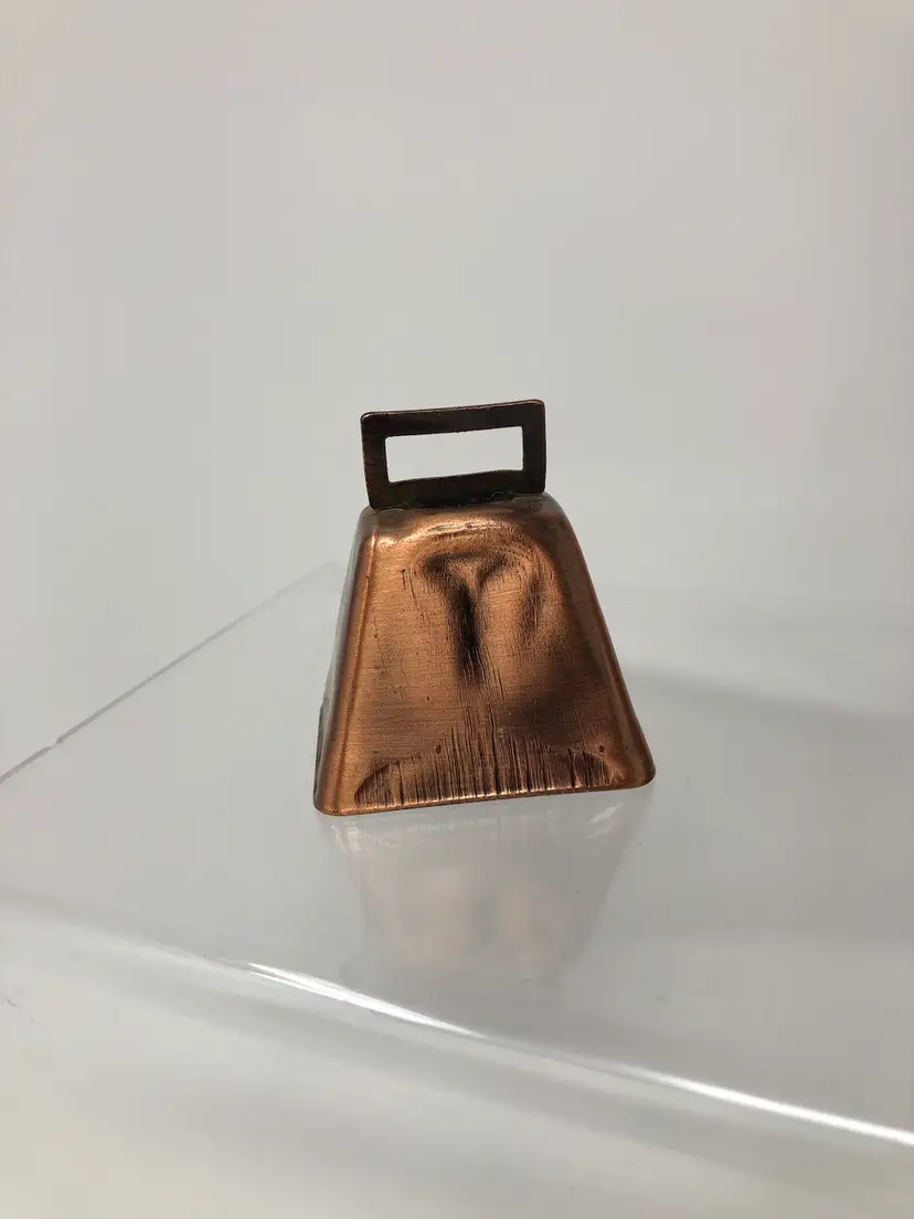 Copper-Colored Cowbell 2 1/2"
