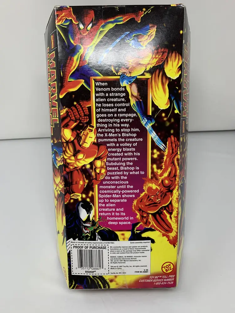 Bishop of Marvel Universe 10’ Inch Action Figure (Brand New/Slight box damage/1994)