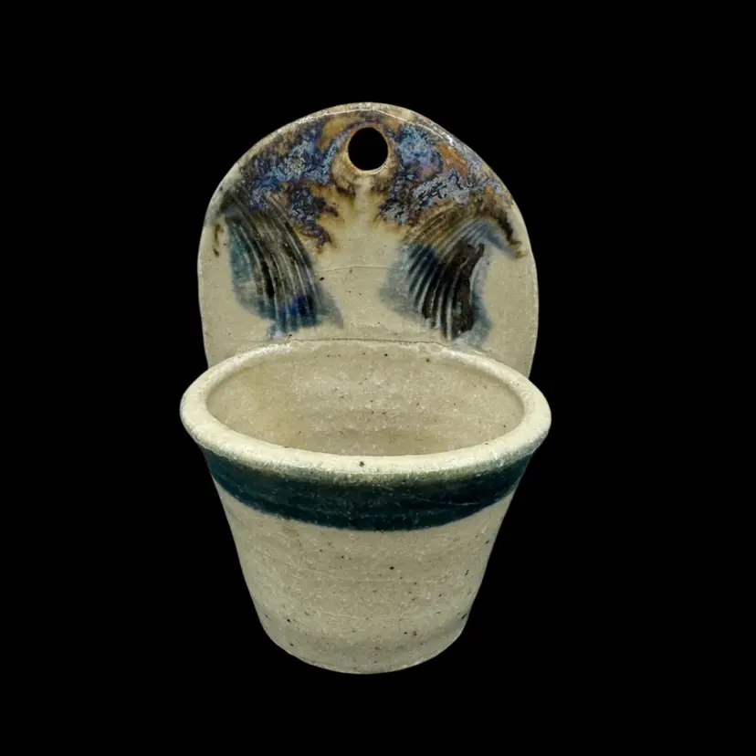 Studio Pottery Wall Pocket