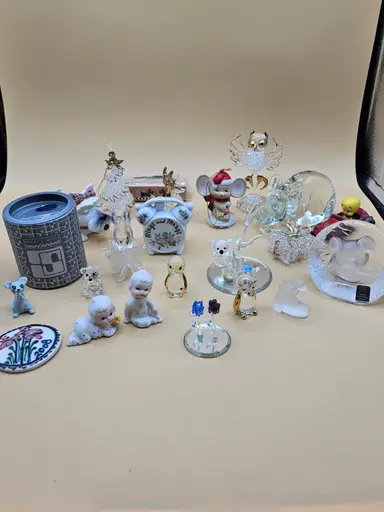 SWAROVSKI & Glass Miniatures Animals & More - Pre-bids On 