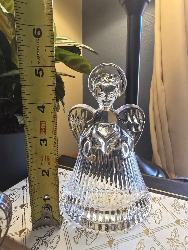 Rejoice Crystal Angel Votive/Tealight Holders by Mikasa