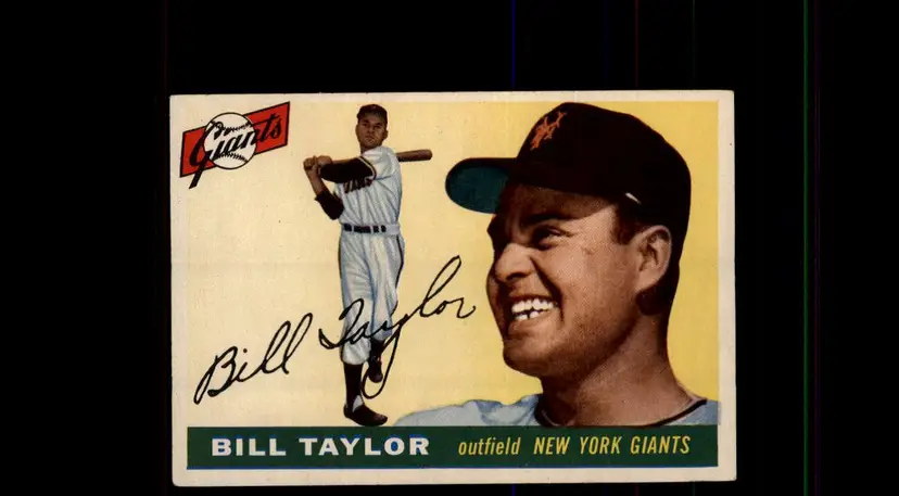 1955 Topps #53 Bill Taylor - (pk-tl1) - New York Giants