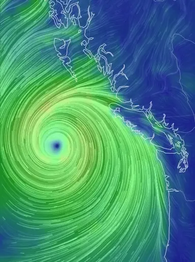 We Made It Thru The Cyclone! 