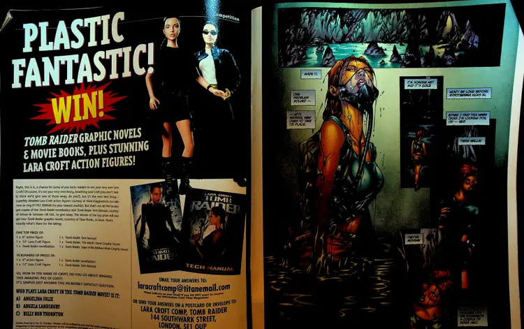 Lara Croft Tomb Raider #5 Comic Magazine