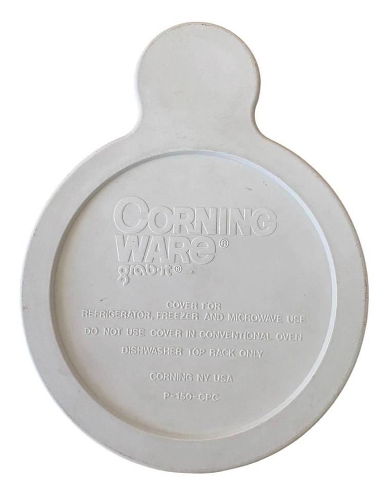 Corning Ware Grab It Casserole Bowl Plastic Lid Only P-150-CPC White