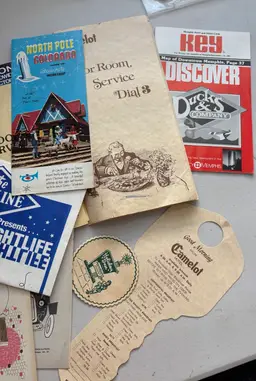 #03 - Vintage Travel/Hotel Ephemera Buyers Choice 3 For $5.00