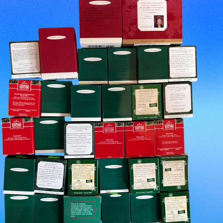 Lot Of 32 Vintage Hallmark Ornaments