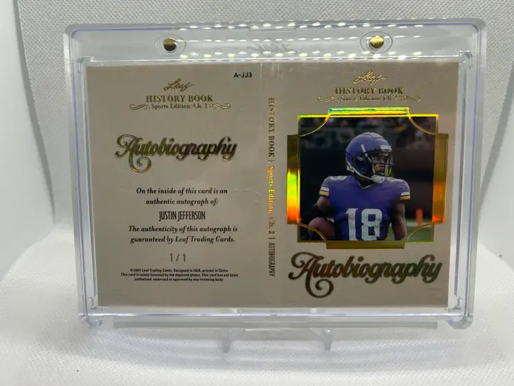 Justin Jefferson 2025 Auto 1/1