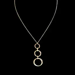 ‘Elemen’ Circles Pendant Necklace