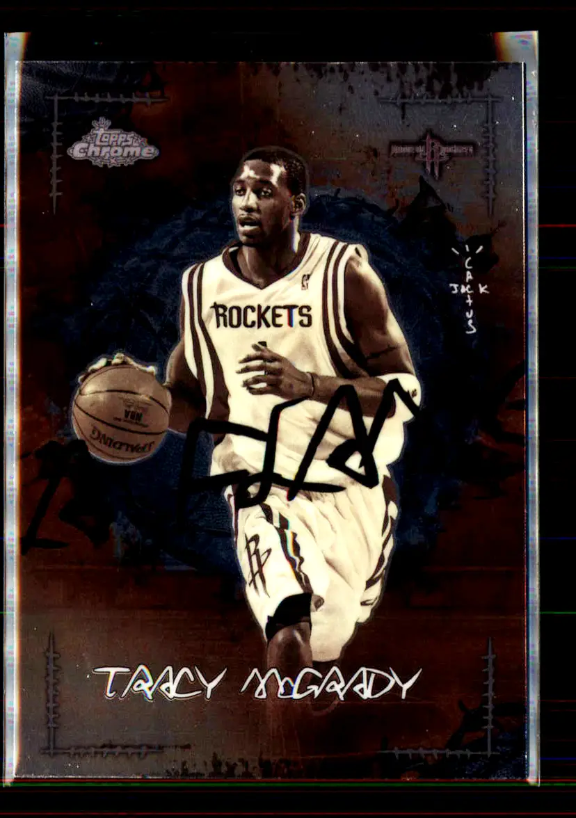 Tracy Mcgrady 2025-26 Topps Chrome Cactus Jack La Flame Legends #LFL-7 - (139) - Houston Rockets
