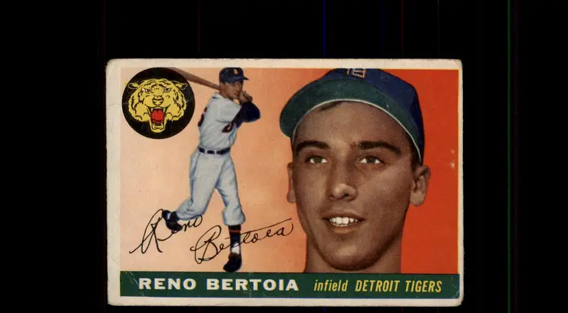 1955 Topps #94 Reno Bertoia - (pk-tl1) - Detroit Tigers