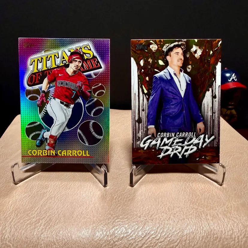 Corbin Carroll 2026 Topps Series One 4 Card Insert Parallel Lot Arizona Diamondbacks