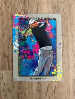 2024 Upper Deck Goodwin Champions Splash of Color Max Homa #118