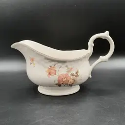 Vintage Mikasa Fine Ivory Marseilles Gravy Sauce Boat