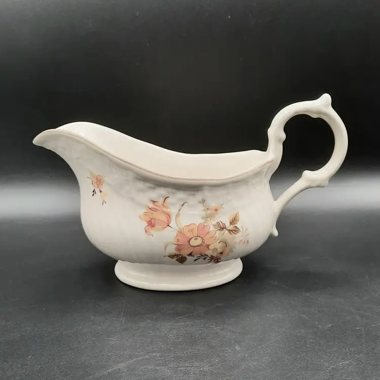 Vintage Mikasa Fine Ivory Marseilles Gravy Sauce Boat