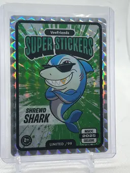2025 NSCC Veefriends Shrewd Shark /99