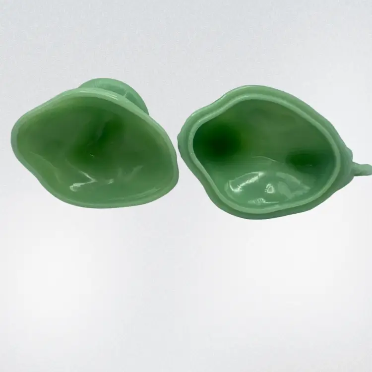 Vintage Jadeite Tall Standing Rooster, 9” Tall x 6-1/2” Wide