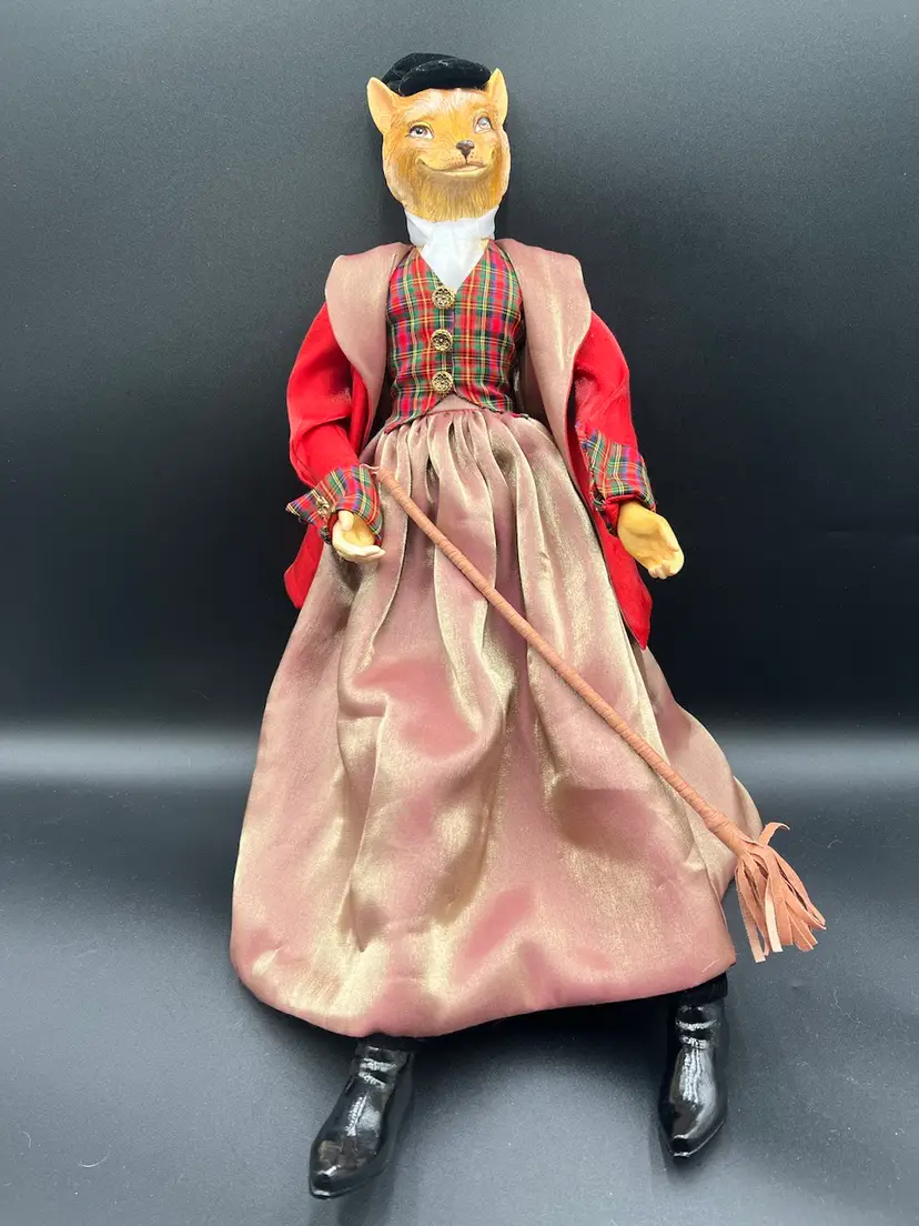 Lady Fox Equestrian Doll 26”