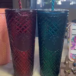 Teal And Red Starbucks Cup Bundle